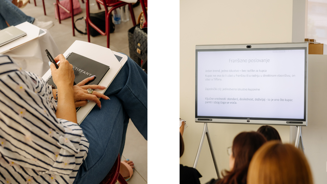 ODRŽANA PRVA EDUKACIJA U OKVIRU TIFFANY AKADEMIJE
