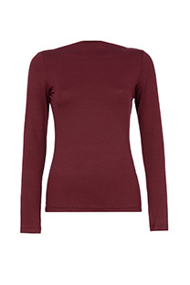 Tiffany Production Ženska majica dugih rukava sa čamac izrezom