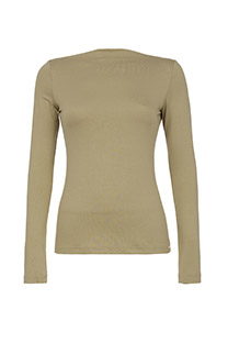 Ženska majica dugih rukava sa čamac izrezom Tiffany Production