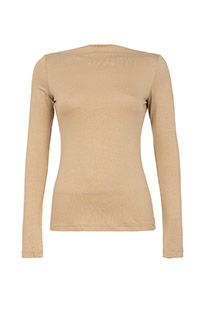 Ženska majica dugih rukava sa čamac izrezom Tiffany Production