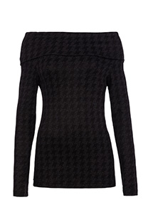 Tiffany Production Ženska majica dugih rukava sa spuštenim ramenima