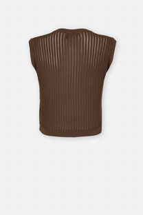 Pletena majica bez rukava Tiffany Production