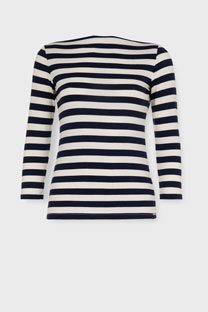 Prugasta majica od viskoze Tiffany Production