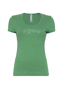 Bazna majica sa ukrasnim cirkonima Tiffany Production