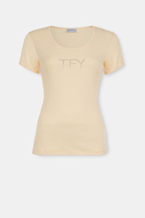 Bazna majica sa ukrasnim cirkonima Tiffany Production