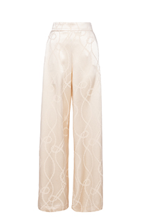 Ženske pantalone širokih nogavica u dezenu Tiffany Production