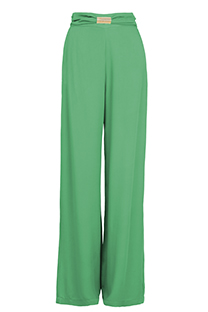 Viskozne pantalone sa metalnim detaljem Tiffany Production