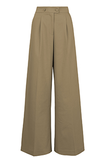 Ženske pantalone širokih nogavica sa ušicima Tiffany Production