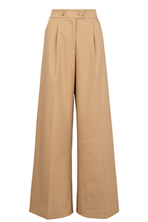 Ženske pantalone širokih nogavica sa ušicima Tiffany Production