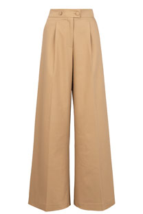 Ženske pantalone širokih nogavica sa ušicima Tiffany Production