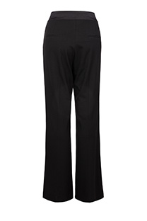 Zvonaste pantalone sa satenskim pojasom u karo dezenu Tiffany Production