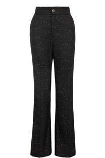 Ženske zvonaste pantalone sa svetlucavim nitima Tiffany Production