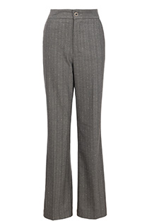 Ženske zvonaste pantalone sa svetlucavim nitima Tiffany Production