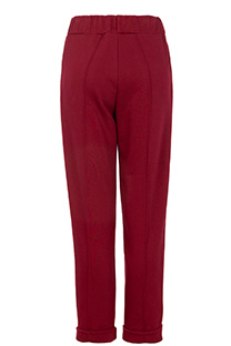 Ženska trenerka ravnog kroja sa elastičnim strukom Tiffany Production