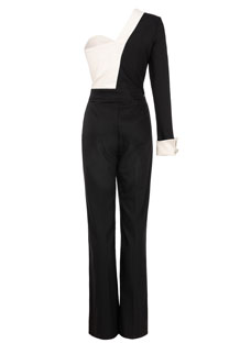 Elegantni kombinezon u kontrastnim bojama Tiffany Production