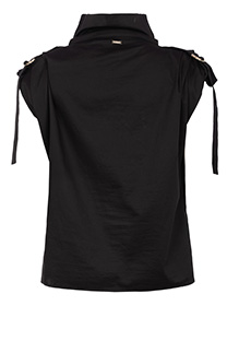 Bluza bez rukava sa visokom kragnom i kaiševima Tiffany Production