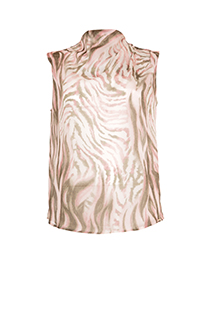 Bluza bez rukava sa naglašenim ramenima Tiffany Production