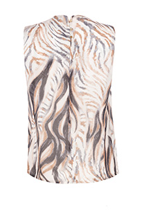 Bluza bez rukava sa naglašenim ramenima Tiffany Production