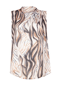 Tiffany Production Bluza bez rukava sa naglašenim ramenima