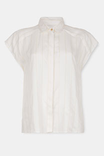 Bluza sa kragnom i diskretnom teksturom Tiffany Production