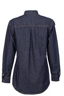 Ženska košulja od pamučnog teksasa sa ukrasnim trakama Tiffany Production