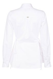 Ženska košulja dugih rukava sa vezicama za isticanje struka Tiffany Production
