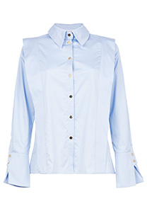Košulja sa asimetričnim detaljem i dugmadima Tiffany Production