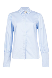 Ženska košulja sa skrivenim dugmićima i brošem Tiffany Production