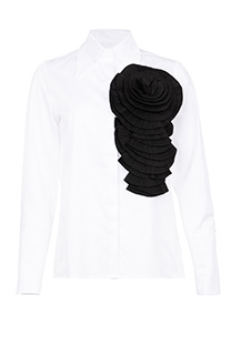 Ženska košulja sa cvetnim detaljem Tiffany Production