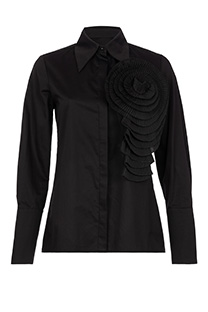 Ženska košulja sa cvetnim detaljem Tiffany Production