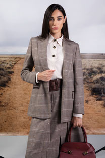 Ženska košulja dugih rukava sa ukrasnim dugmićima Tiffany Production