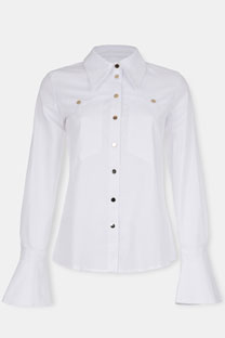 Košulja sa zvonastim manžetnama Tiffany Production