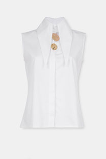 Košulja bez rukava sa naglašenom kragnom Tiffany Production