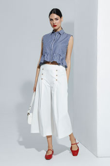 Prugasta košulja bez rukava Tiffany Production