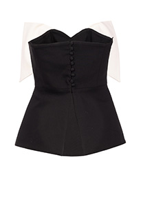 Top sa ukrasnom mašnom i kopčanjem pozadi Tiffany Production