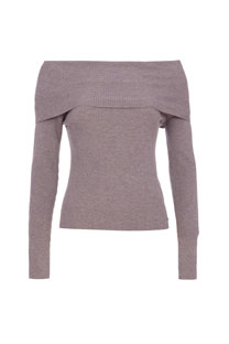 Ženski džemper dugih rukava sa spuštenim ramenima Tiffany Production