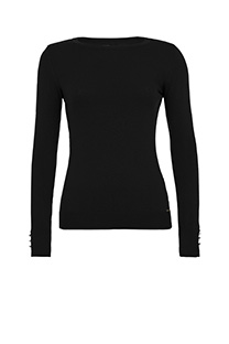 Ženski džemper dugih rukava sa ukrasnim dugmićima Tiffany Production