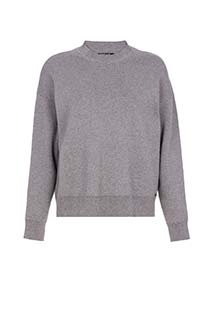 Ženski džemper sa okruglim izrezom i spuštenim rukavima Tiffany Production