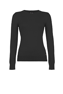 Ženski bazni džemper dugih rukava od 100% pamuka Tiffany Production