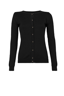 Ženski bazni džemper dugih rukava od 100% pamuka sa dugmićima Tiffany Production