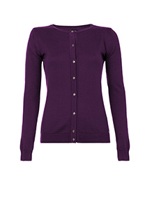 Ženski bazni džemper dugih rukava od 100% pamuka sa dugmićima Tiffany Production