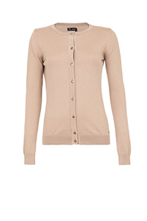 Ženski bazni džemper dugih rukava od 100% pamuka sa dugmićima Tiffany Production