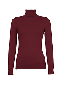 Bazna ženska rolka dugih rukava sa rebrastom porubom Tiffany Production