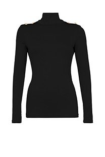 Ženska rolka sa ukrasnim dugmićima na ramenima Tiffany Production