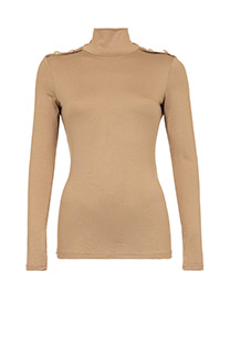 Ženska rolka sa ukrasnim dugmićima na ramenima Tiffany Production