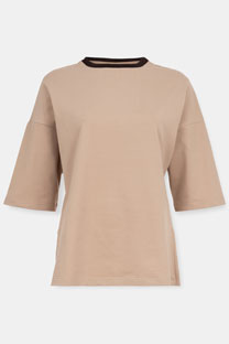 Tiffany Production Oversize duks kratkih rukava