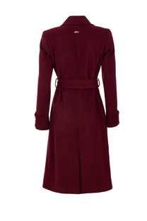 Elegantni kaput sa kaišem i zlatnom kopčom Tiffany Production