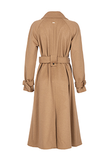 Ženski midi kaput sa skrivenim kopčanjem Tiffany Production