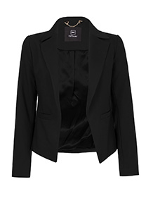 Ženski kratki sako bez kopčanja sa kragnom i reverima Tiffany Production