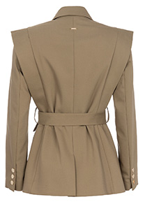 Ženski sako sa kaišem i asimetričnim detaljem Tiffany Production